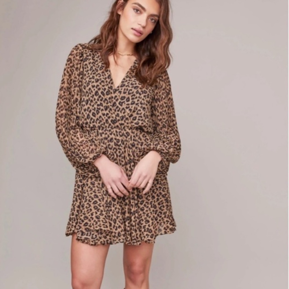 ASTR Leopard Print Dress